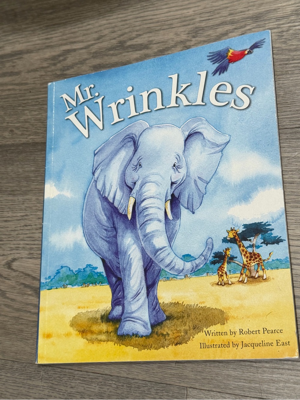 Mr. Wrinkles Hardcover Picture Book Robert Pearce